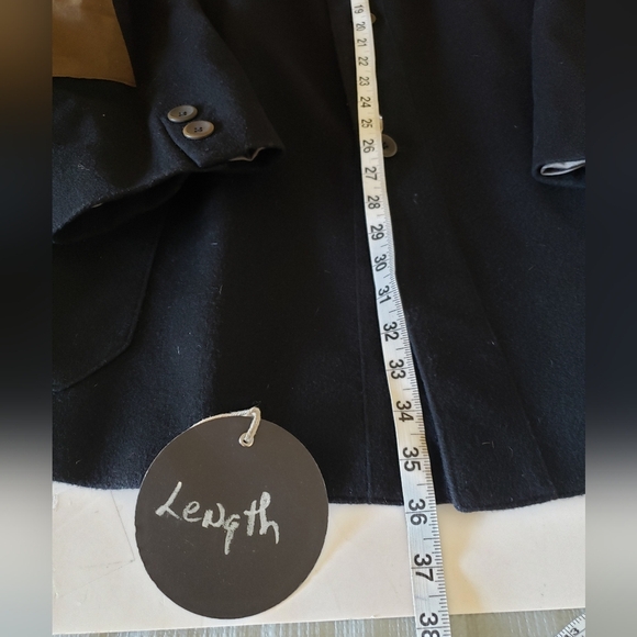 Tallia Black Blazer with Tan Accents - Picture 13 of 16